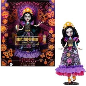 Monster High Calavera Día De Muertos Collectible with Displayable Packaging Doll